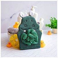 لیف حمام سبز اسب آبی (10117)